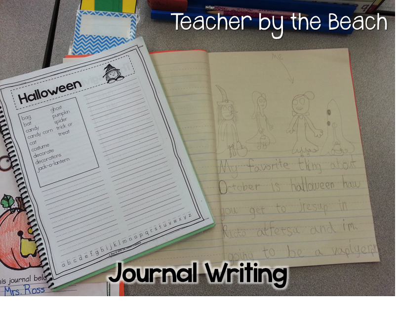 Composition Journal Tabs Freebie! Teacher by the Beach