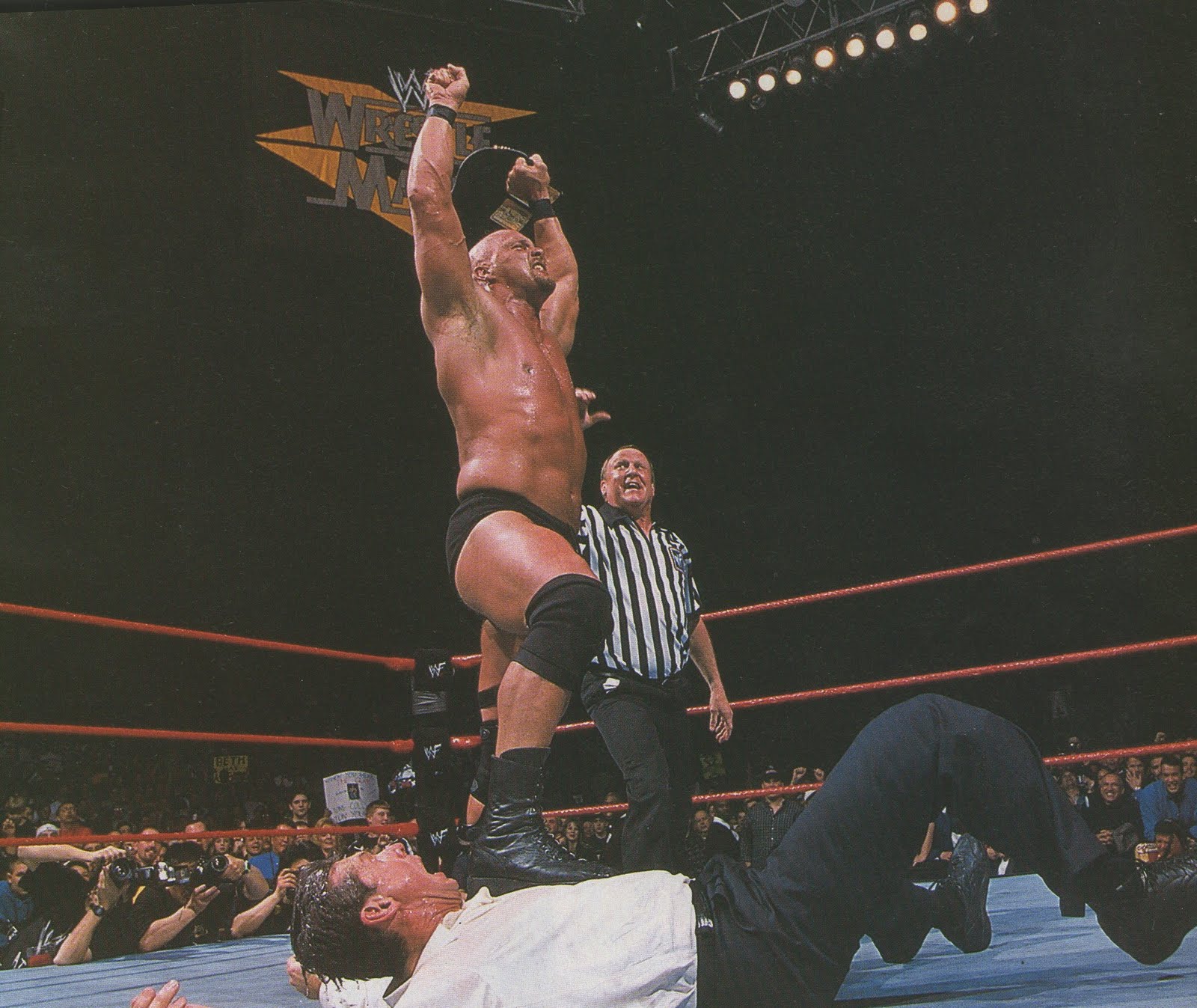 Wwf Stone Cold Vs Razor Ramon Pro Wrestling Smackdown: Old WrestleMania Photos