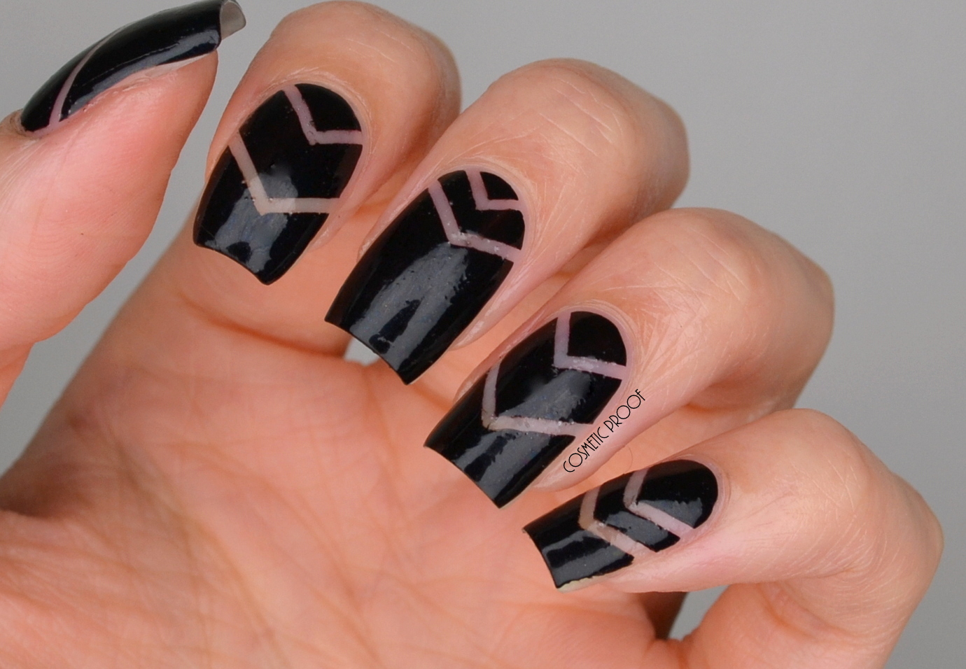 6. Straight Lines Nail Art with Negative Space - wide 5