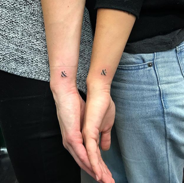 50 Meaningful Matching Tattoos For Men and Women (2018) | TattoosBoyGirl