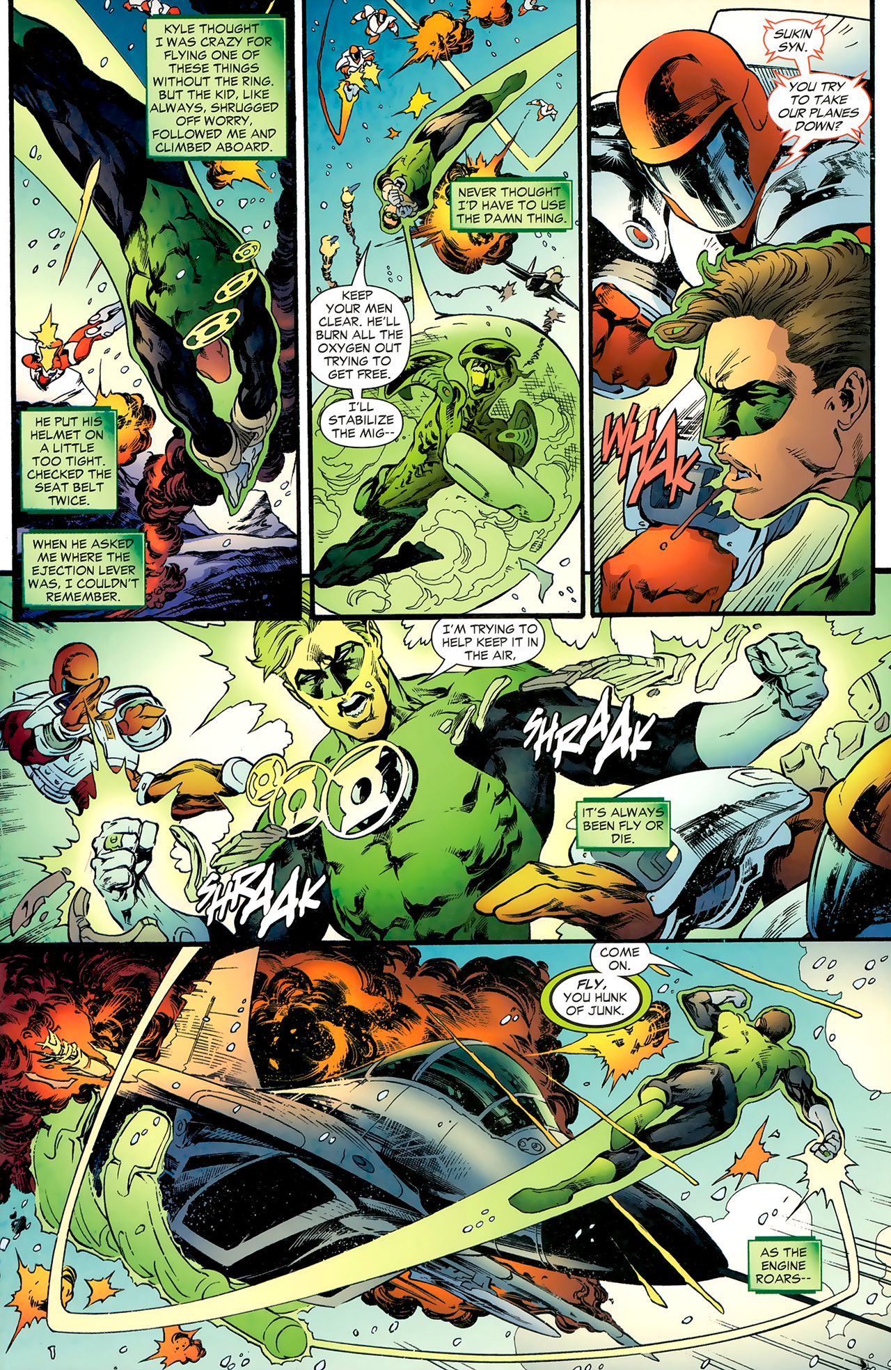 Read online Green Lantern (2005) comic -  Issue #10 - 7