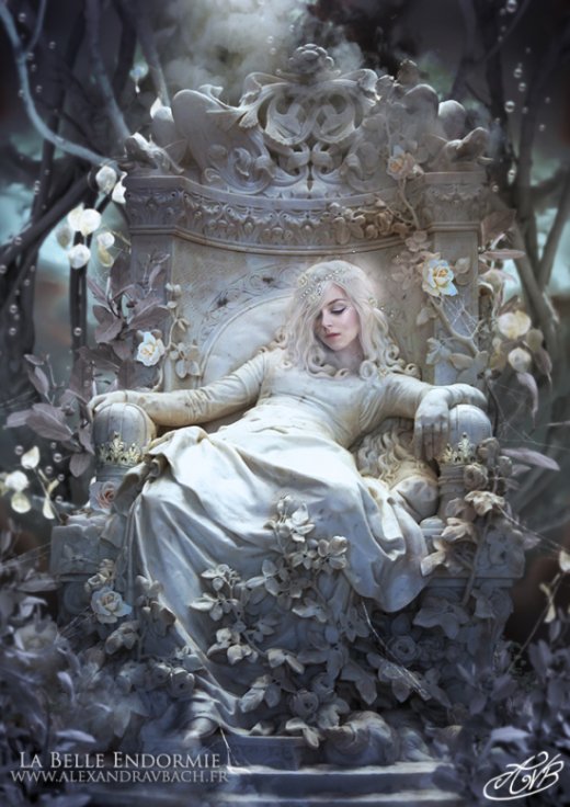 Alexandra V. Bach deviantart foto-manipulações photoshop fantasia sombria surreal mulheres beleza impressionante gótico