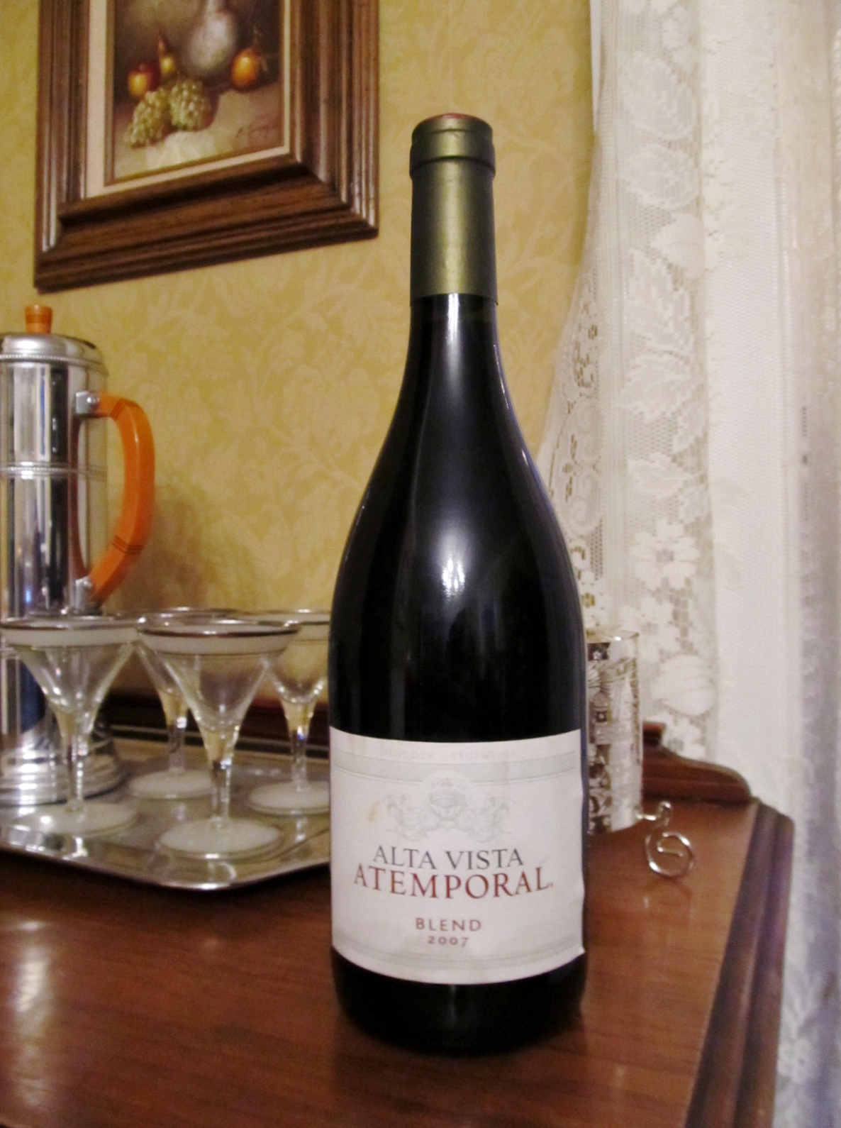 Spirit of Wine Review ***+ Alta Vista Atemporal Red Blend, Mendoza