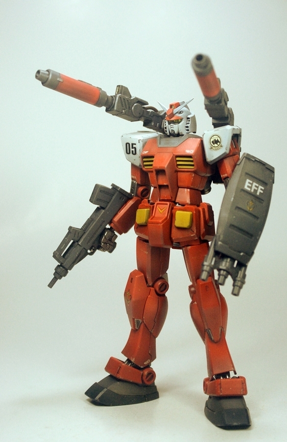 Custom Build HG 1/144 Beam Cannon Gundam