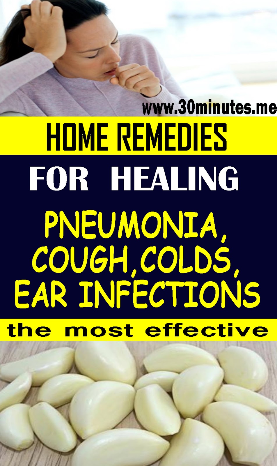 Garlic The Most Effective Cure for Pneumonia, Coughs, Colds, Ear