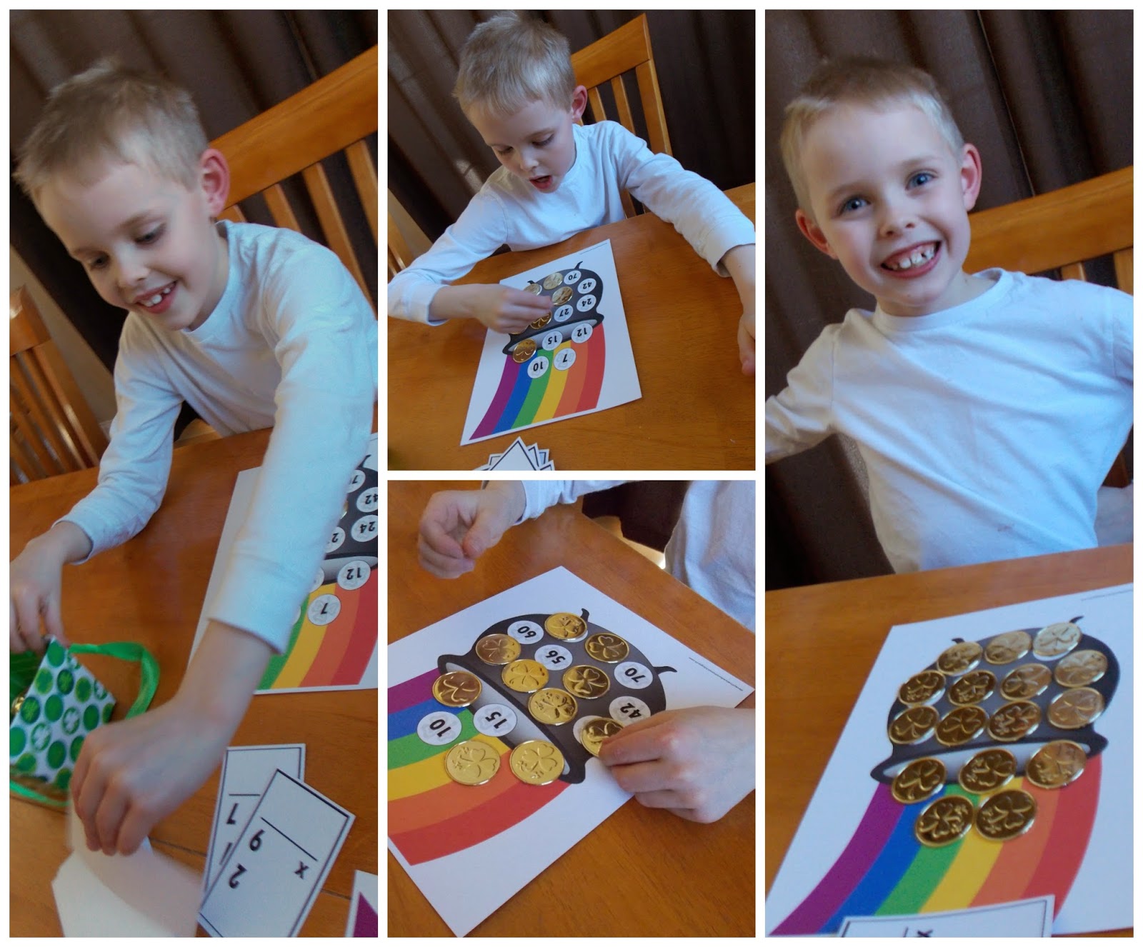Relentlessly Fun, Deceptively Educational Pot of Gold Multiplication Game