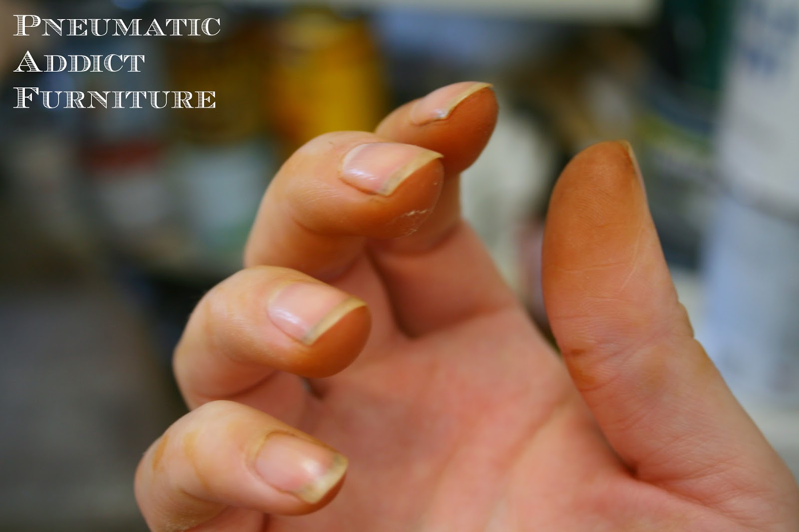 Weathered Wood Finish {World Market KnockOff} Pneumatic Addict