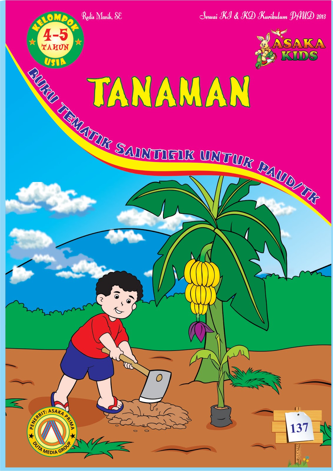 Paket Buku PAUD Harga Rp.90.000, / paket (10 buku Rp