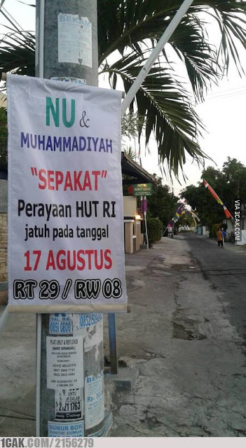Nu dan Muhammadiyah sepakat