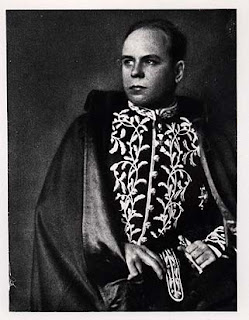 Marcello Piacentini in the uniform of the Royal Academy of Italy