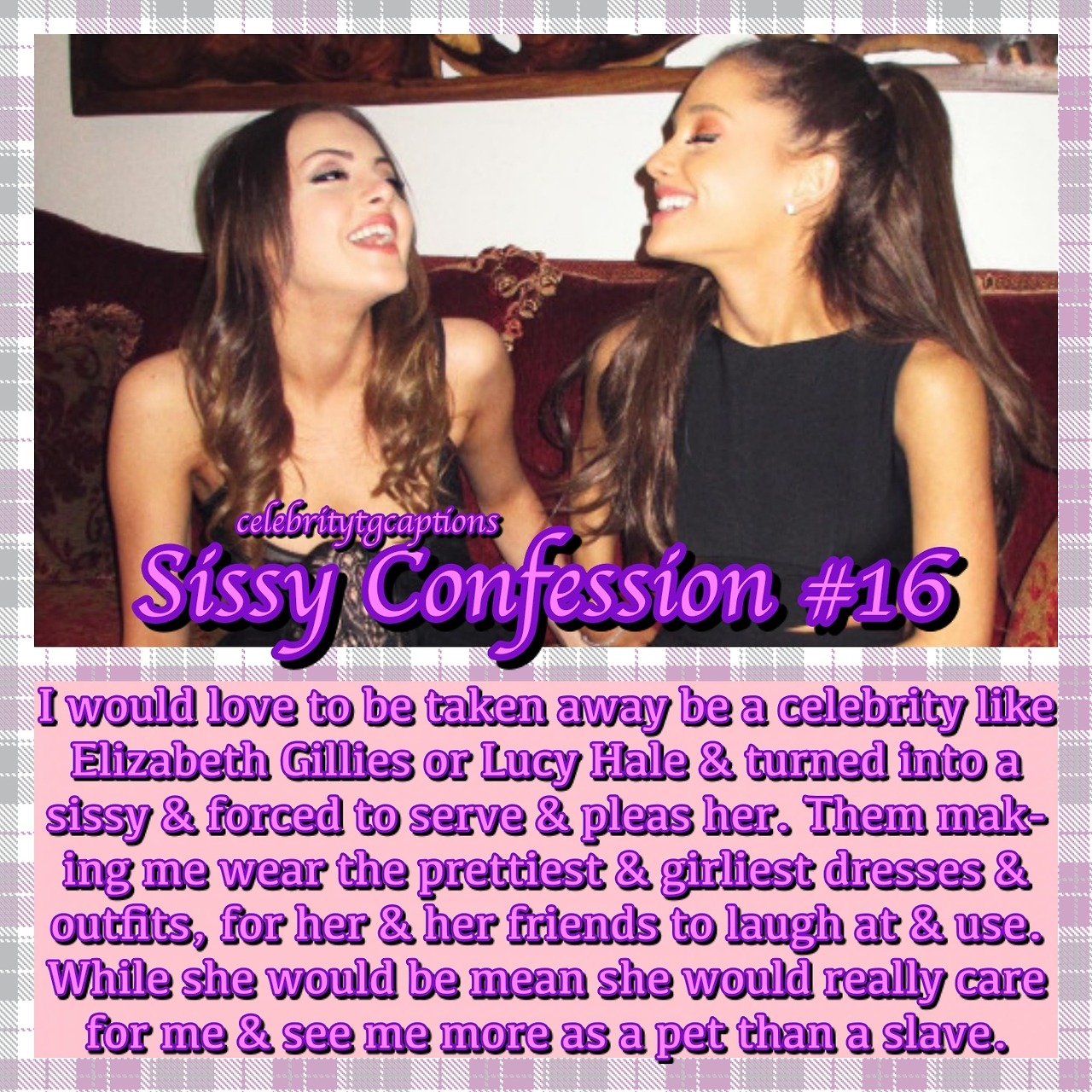 Celebrity TG Captions Sissy Confessions 16 20.