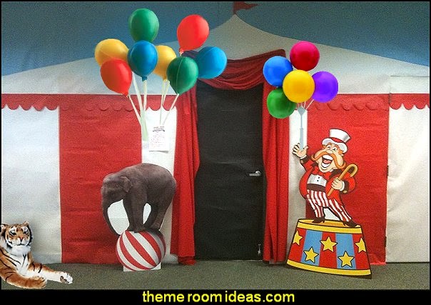 carnival circus theme party decorations - circus carnival themed birthday party - Ice Cream theme decor -  circus party supplies -