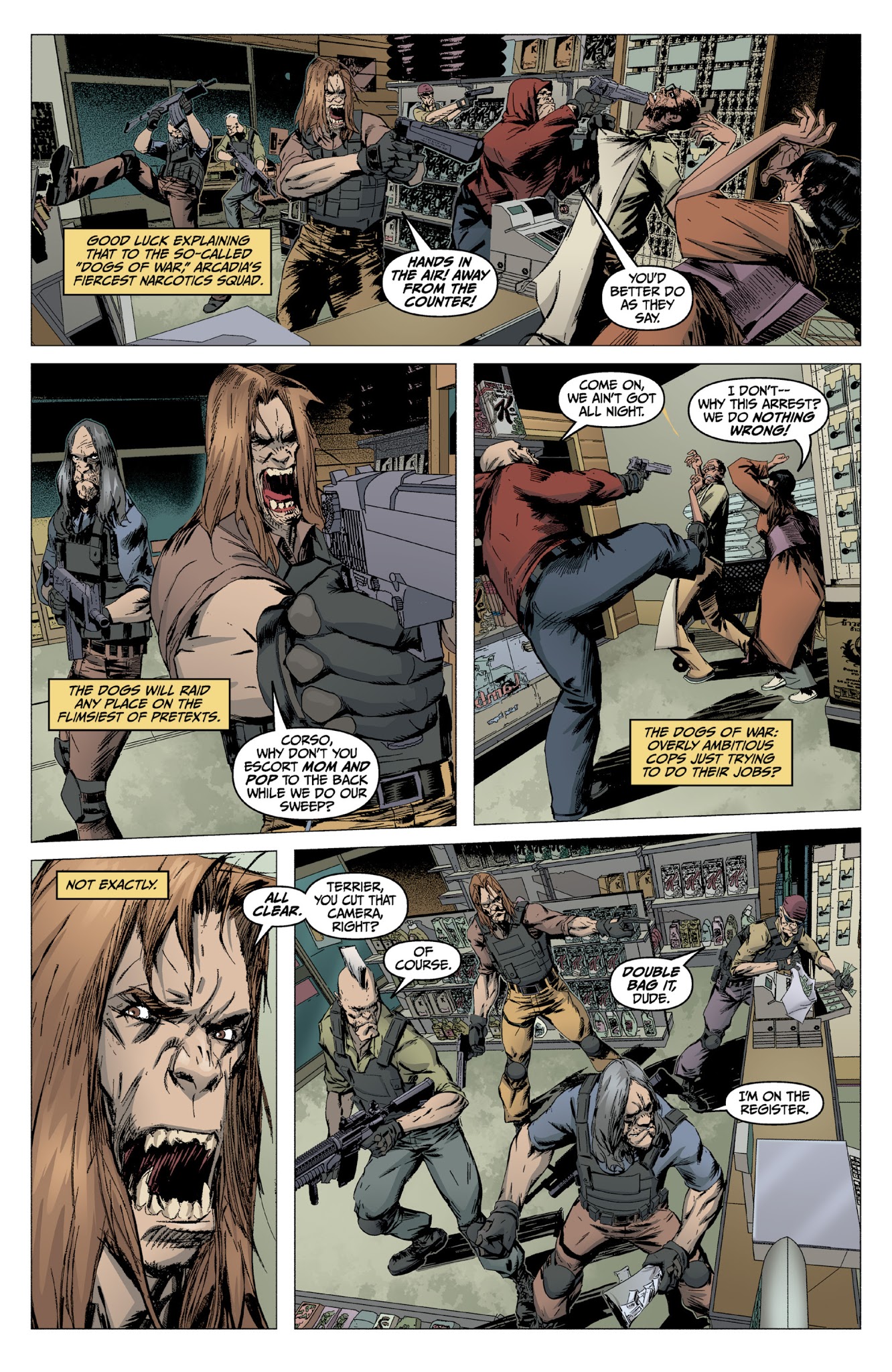 Read online X: The Dogs of War comic -  Issue # Full - 31