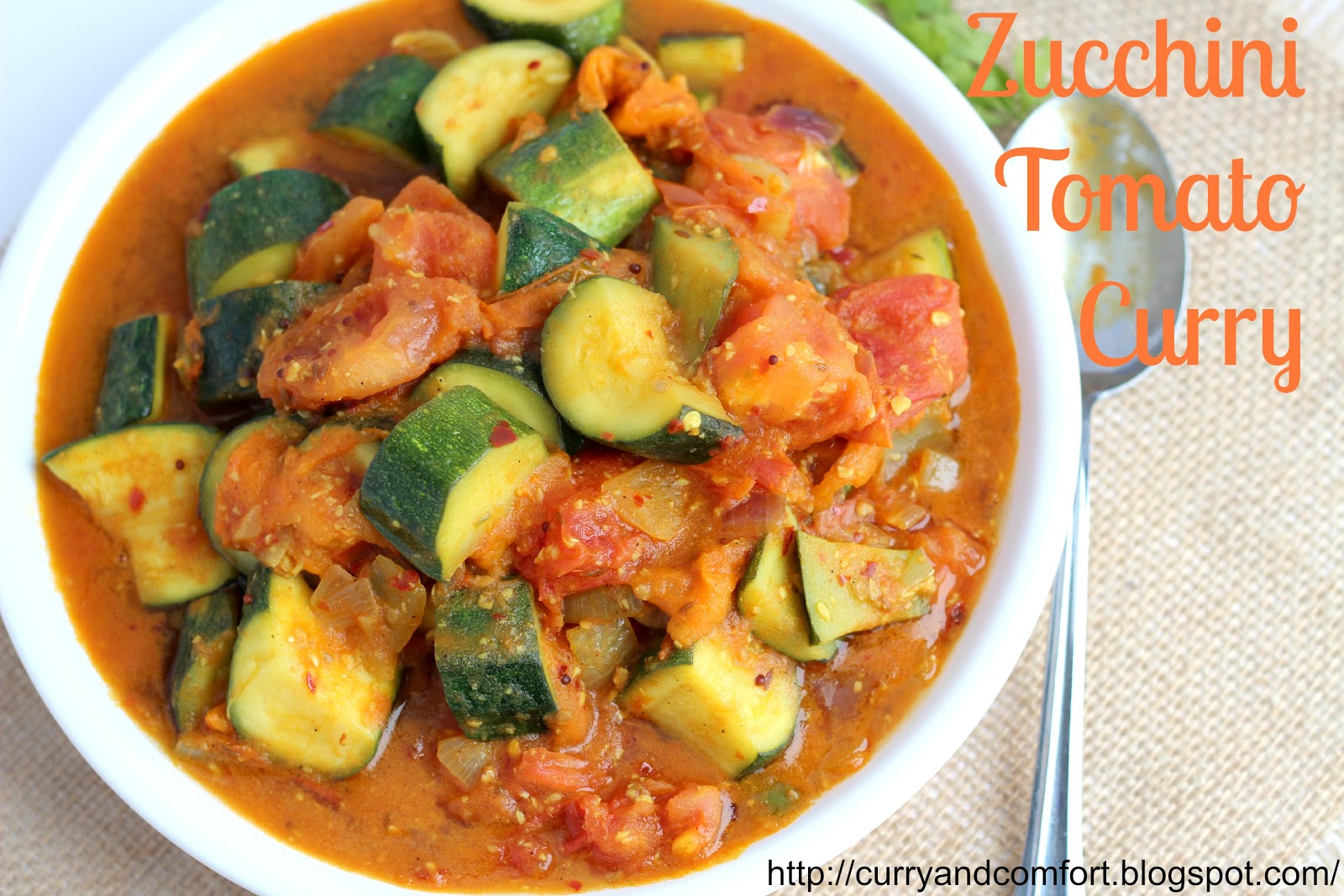 Kitchen Simmer: Zucchini Tomato Curry