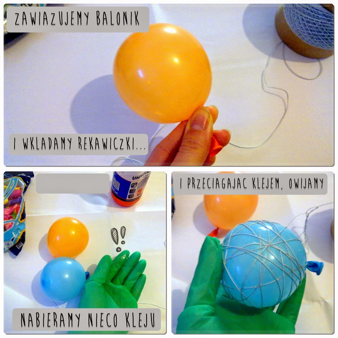 Jak zrobić swoje bawełniane kule, czyli samorobne cotton balls