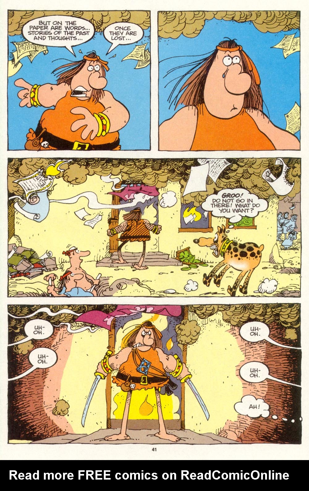 Read online Sergio Aragonés Groo the Wanderer comic -  Issue #100 - 42