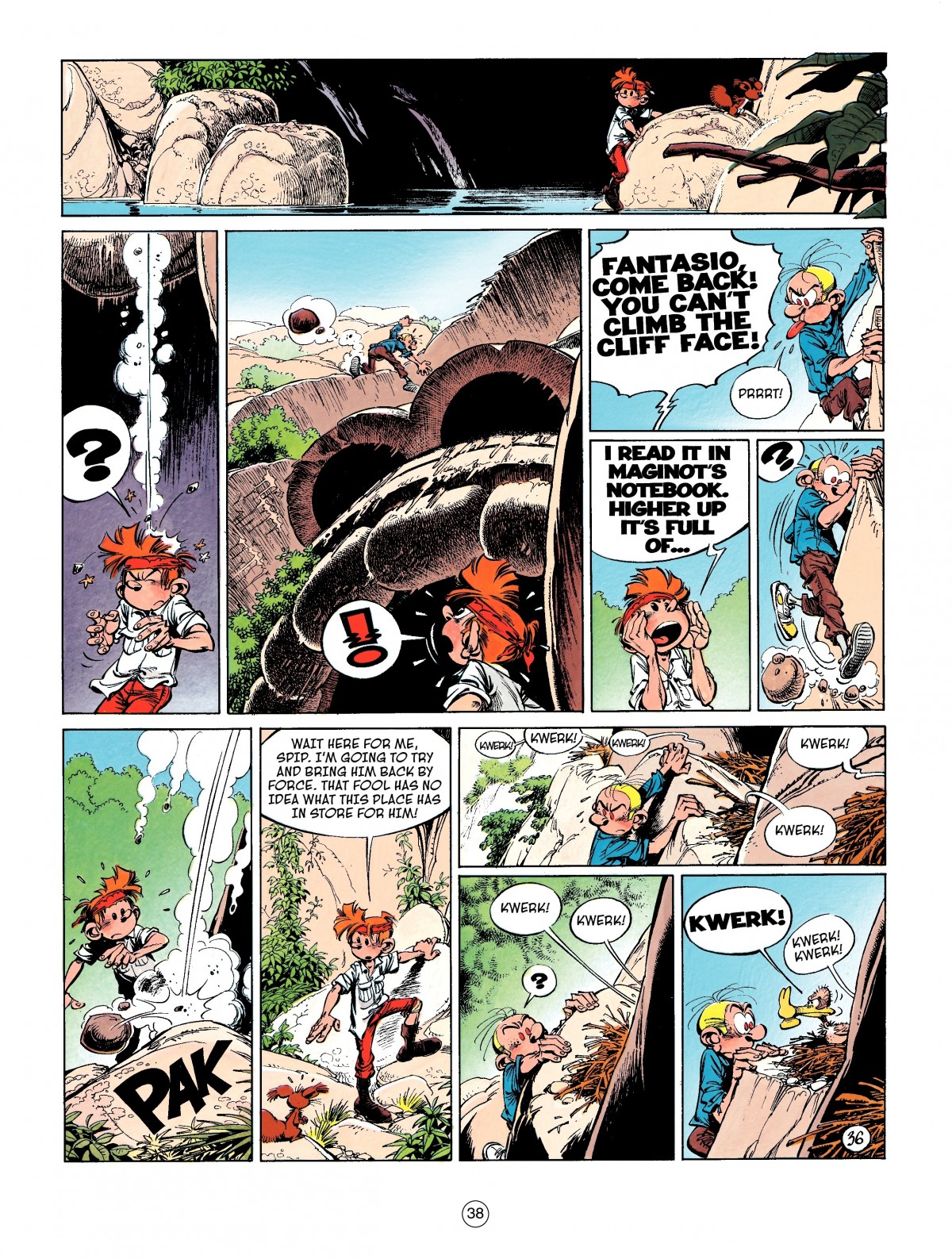 Read online Spirou & Fantasio (2009) comic -  Issue #4 - 38