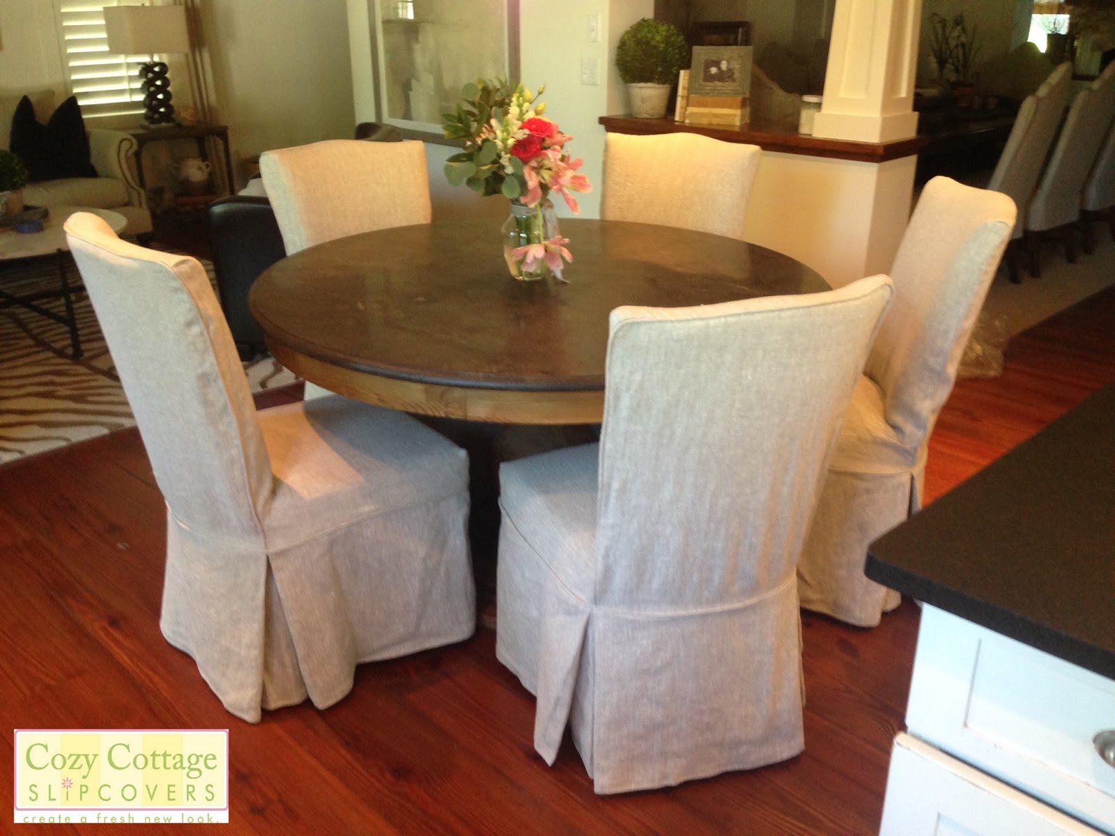 Cozy Cottage Slipcovers Rustic Linen Slipcovers