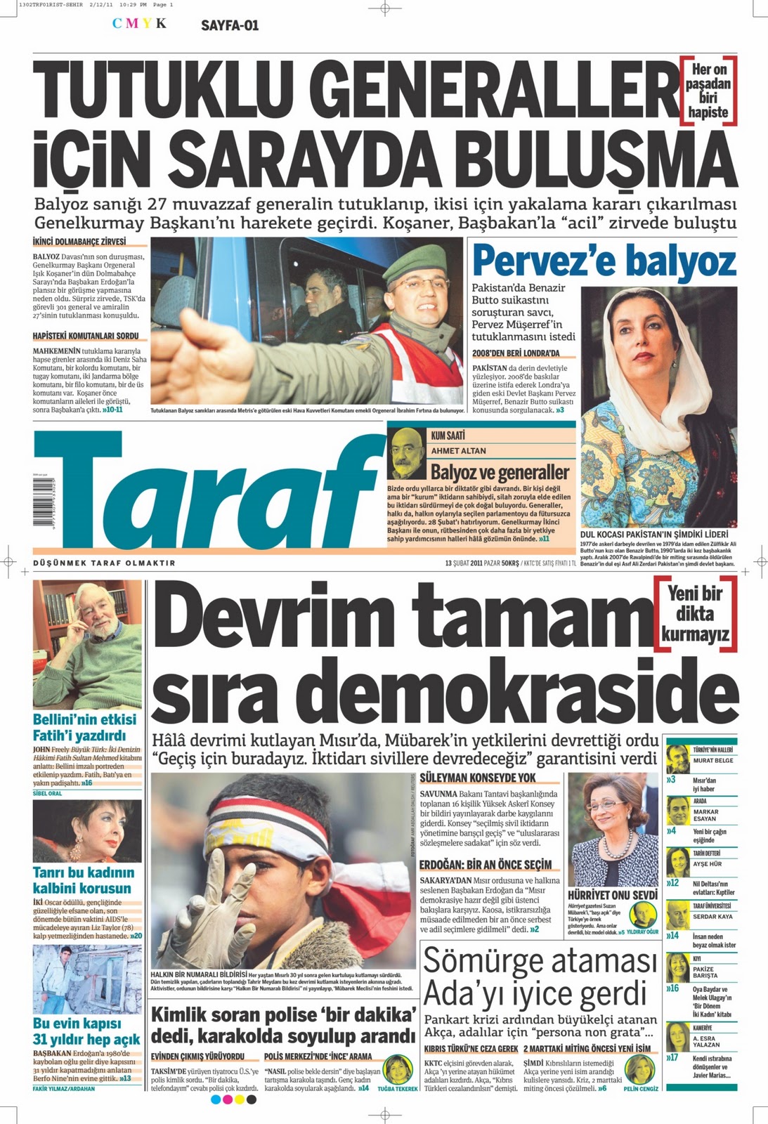 azsonra birazdan şimdi biz Türkiye�yiz Halkın bir numaralı bildirisi