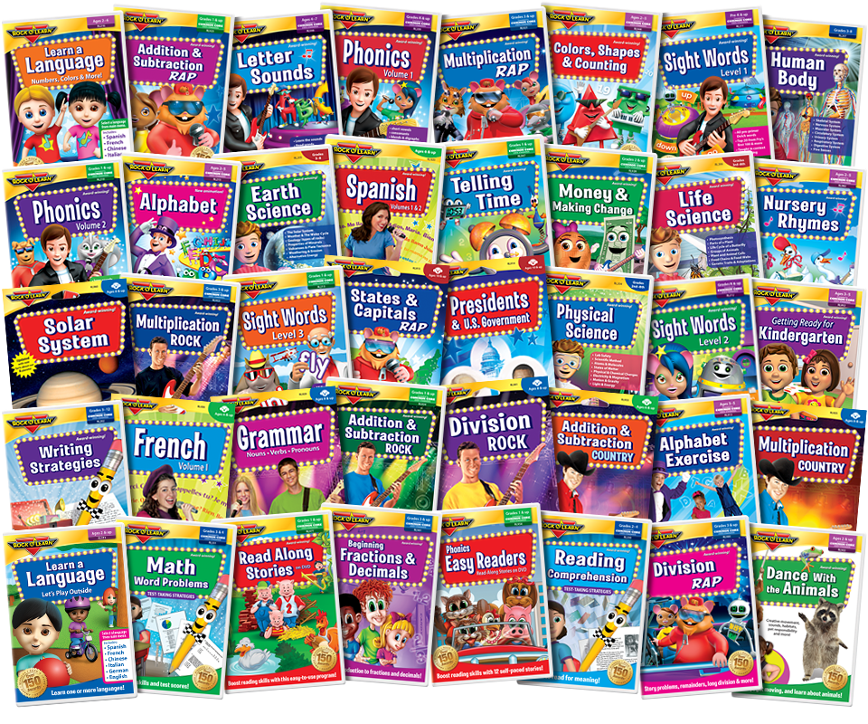 Learning math with Rock N Learn #review #giveaway - Mommy's Block Party