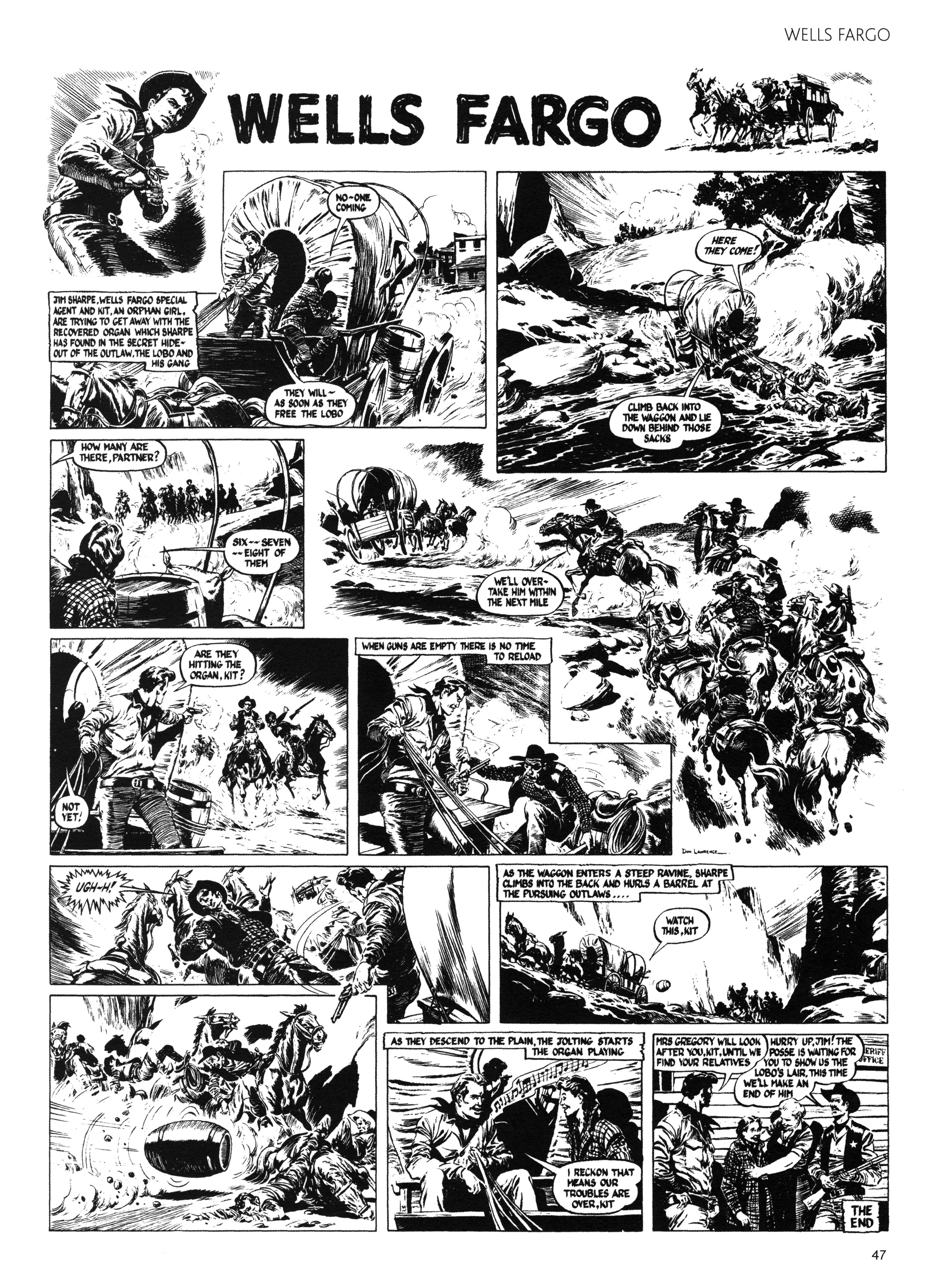 Read online Don Lawrence Westerns comic -  Issue # TPB (Part 1) - 51