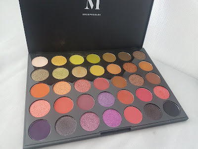 Morphe 35m Boss Mood Artistry Eyeshadow Palette Review Swatches