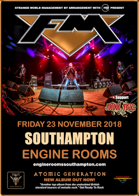 FM + Voodoo Vegas - Southampton Engine Rooms - 23 Nov 2018 - poster