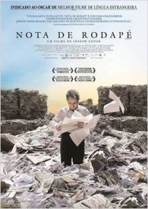 Resenha Nota de Rodapé Review Nota de Rodapé