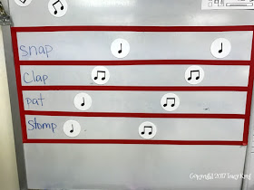 Great ideas for using Music-Go-Rounds to teach rhythm.  Use them in centers, to decode song notation, with body percussion and more!