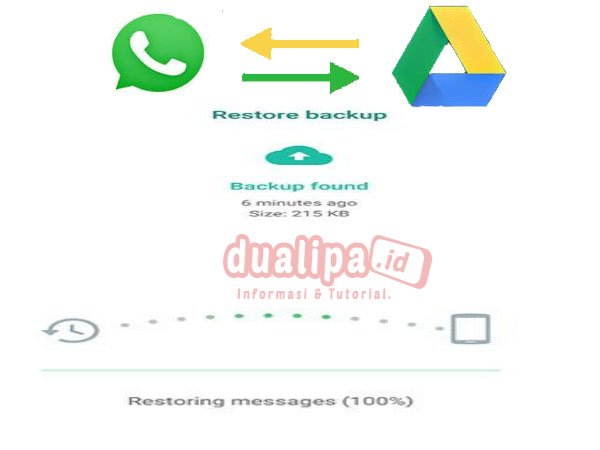 Cara Mengembalikan Chat WhatsApp di Google Drive