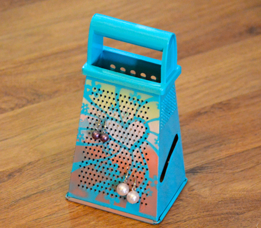 Much Ado About Nothing Cheese Grater Jewelry Holder POPPED!