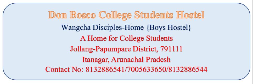 Don Bosco College Students Hostel - Itanagar
