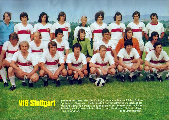 VfB STUTTGART 1973-74. By Bergmann.