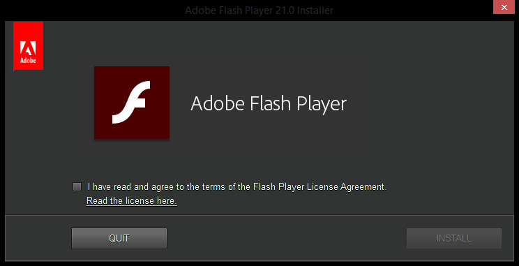Adobe Flash Player 21 Download