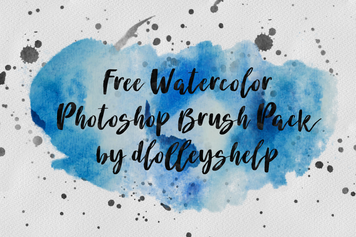 DLOLLEYS HELP Free Watercolor  Photoshop  Brushes 
