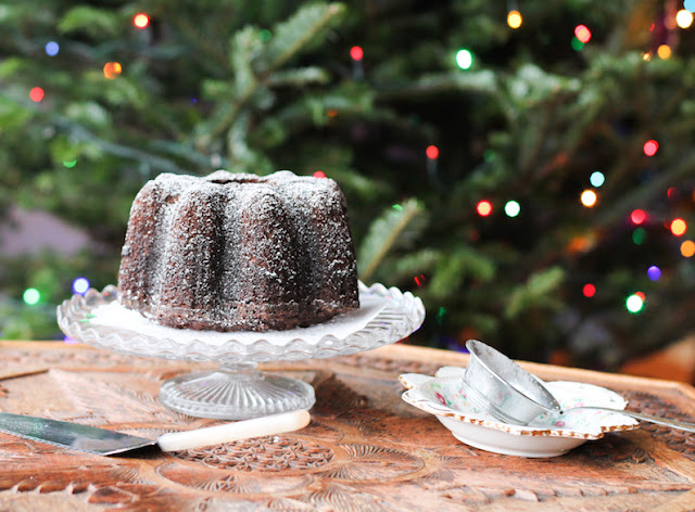 Food Lust People Love: Add depth of flavor and warmth to spicy gingerbread Bundt with Guinness stout, fresh ginger and cayenne, along with all the usual spices like ginger, cinnamon, cloves and nutmeg. This mini Bundt makes the perfect dessert for your holiday meal or a welcome snack.