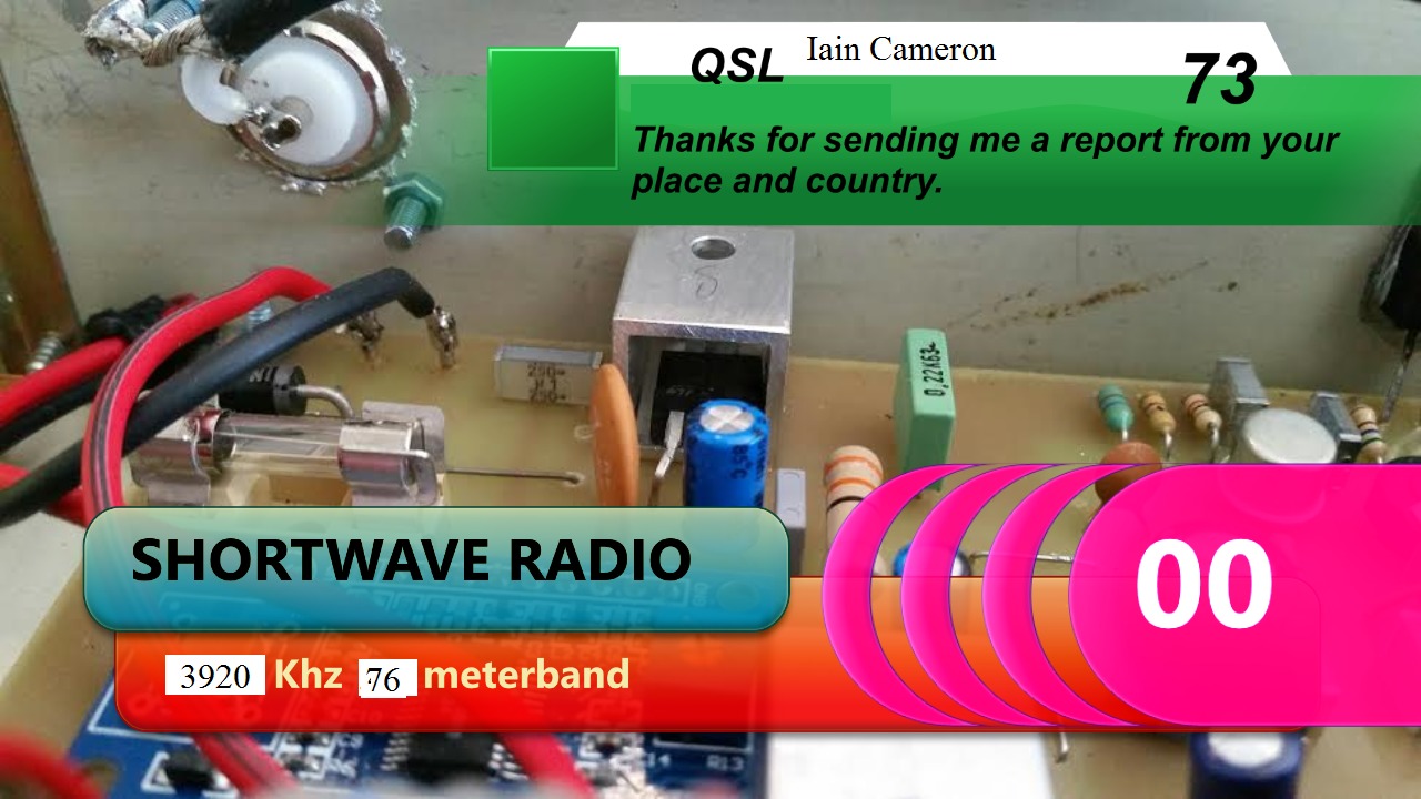 Scotland DX Blog QSL From Shortwave Radio 00