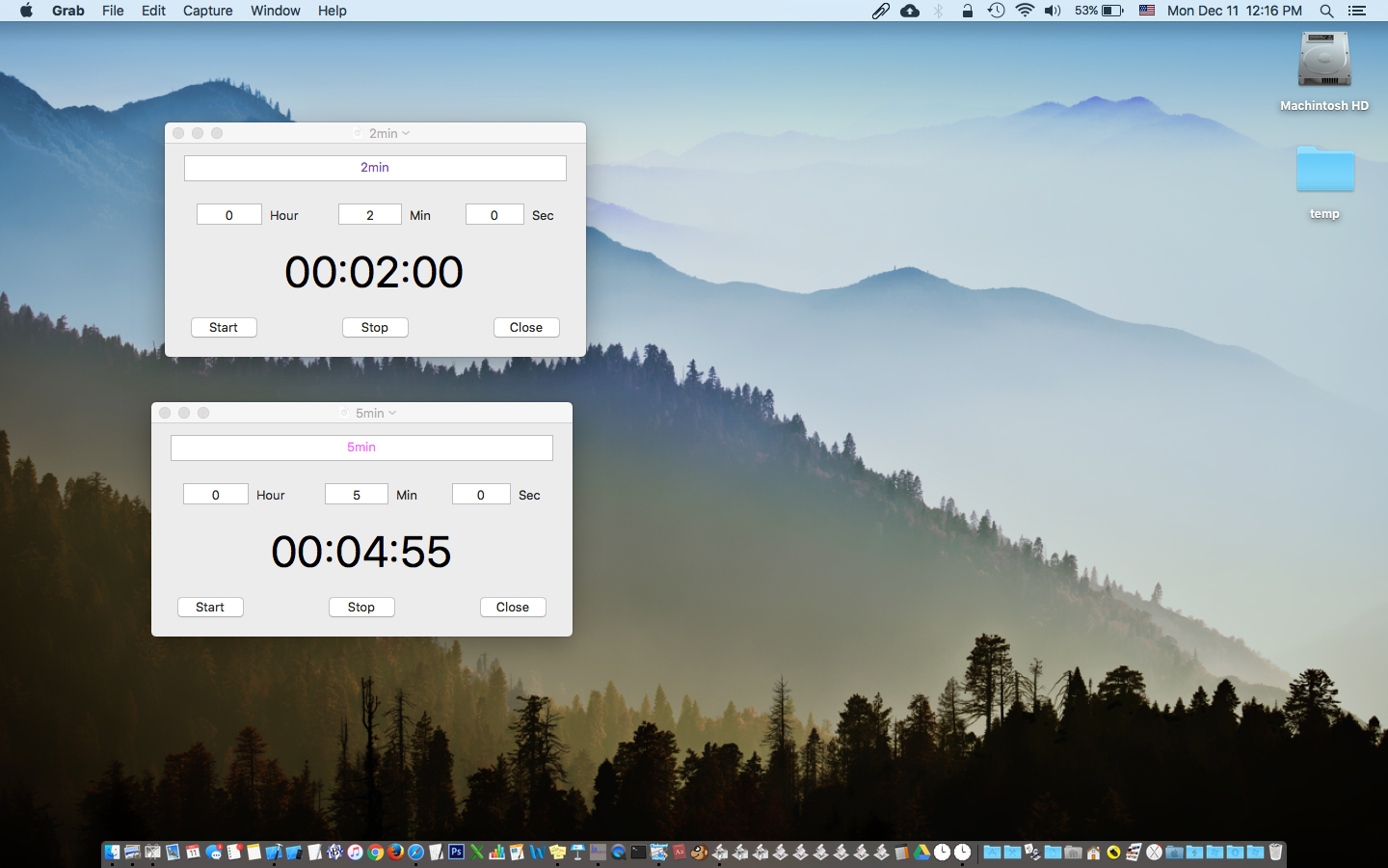 desktop task timer desktop task timer