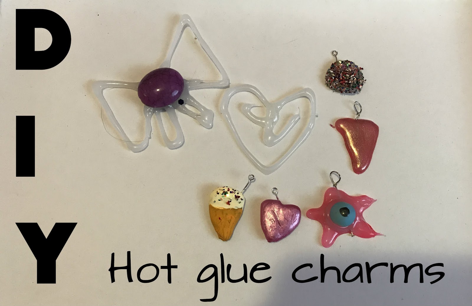 DIY Hot Glue Charms