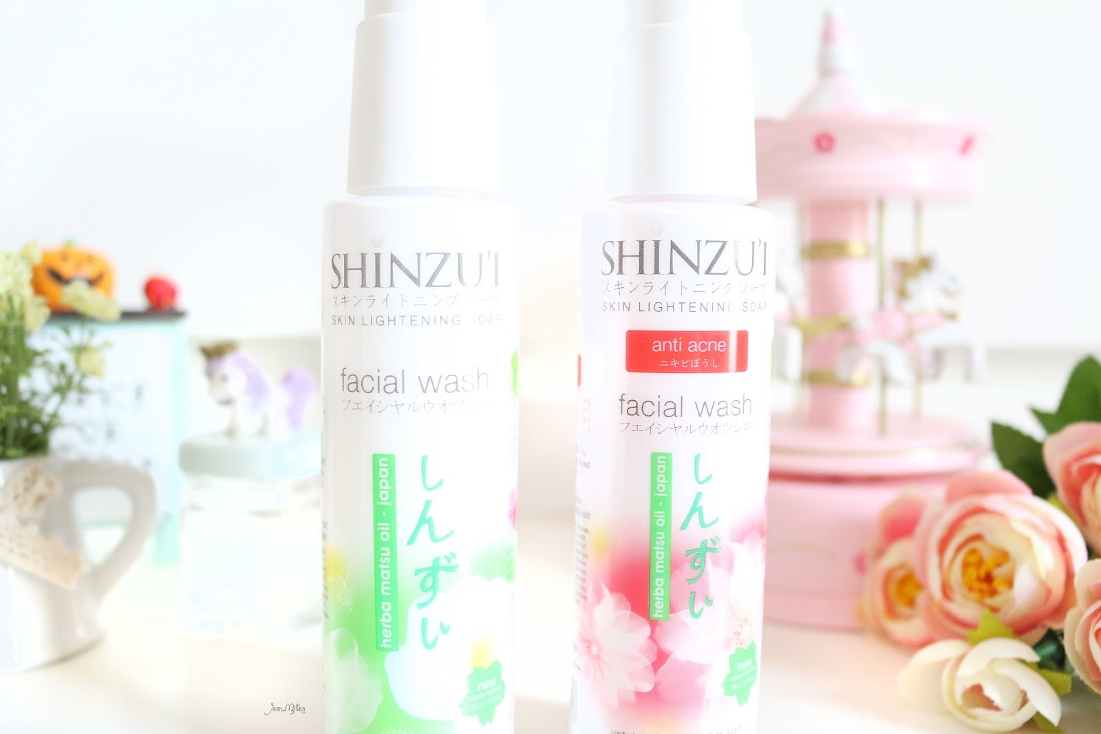shinzui, putih itu shinzui, skin care, review shinzui, shinzui lightening series, shinzui scrub, shinzui facial wash, perawatan wajah