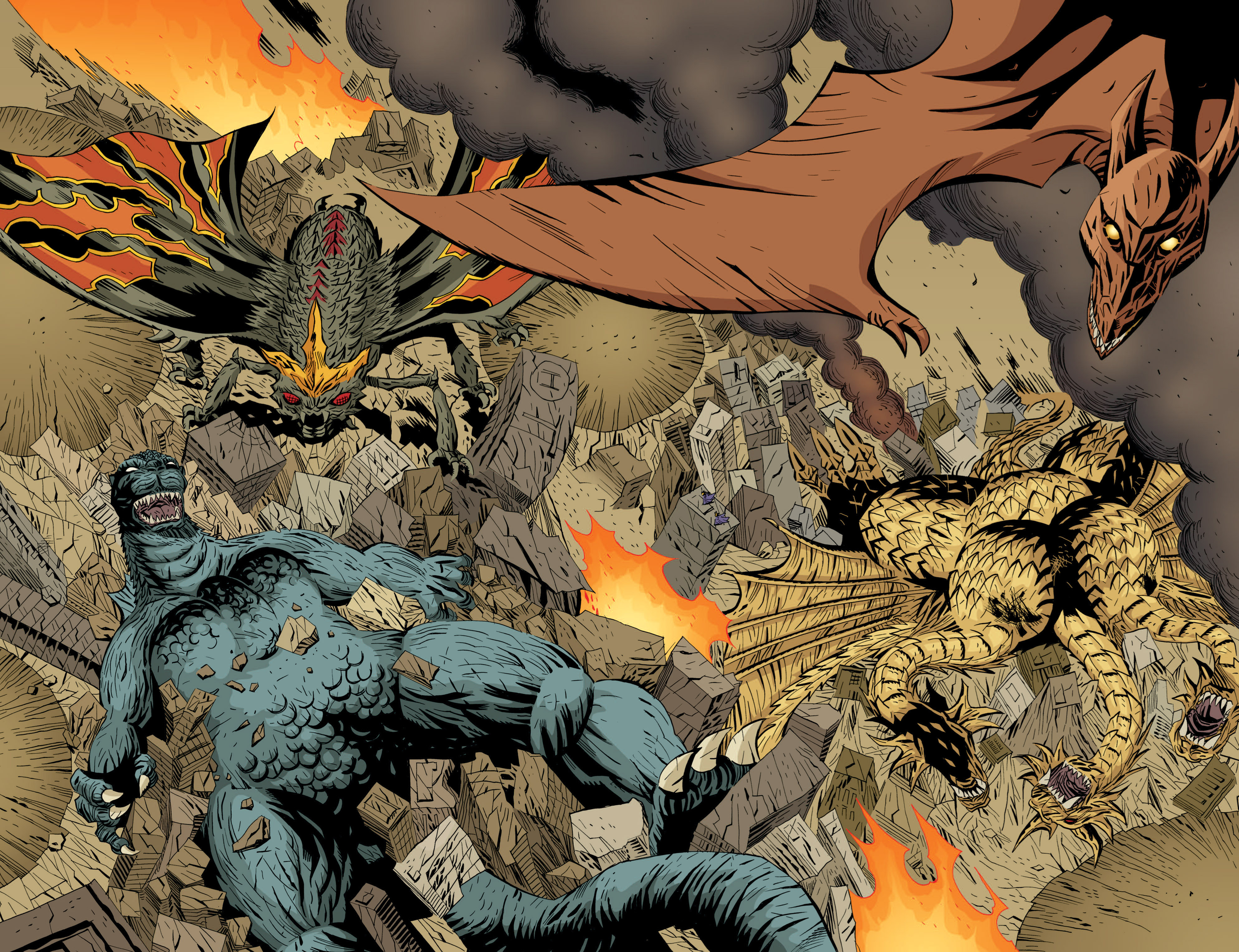 Read online Godzilla: Kingdom of Monsters comic -  Issue #11 - 6
