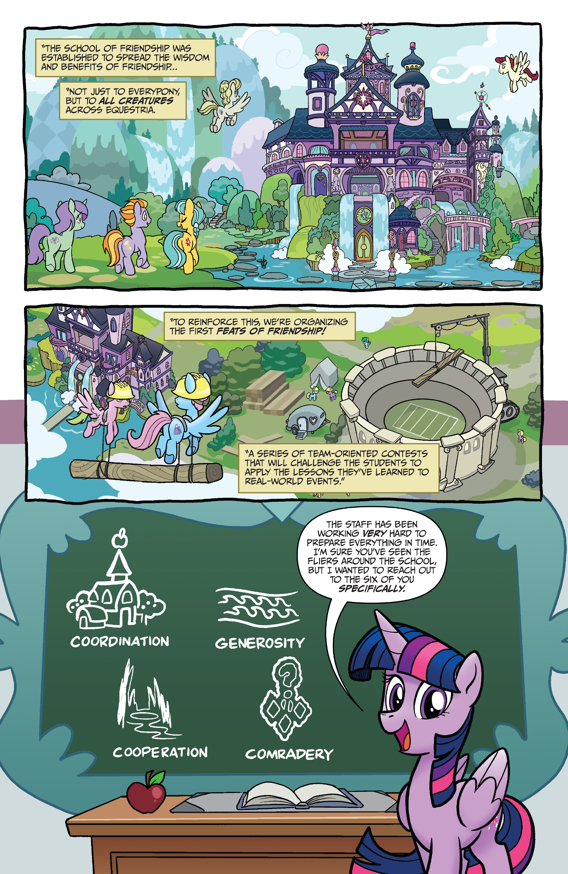 Read online My Little Pony: Feats of Friendship comic -  Issue #1 - 3