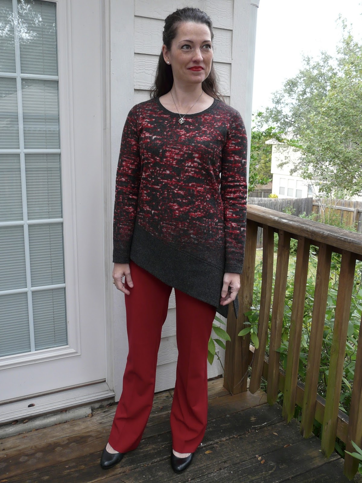 Amanda's Adventures in Sewing: McCall's 7194 - Borderprint Sweaterknit ...