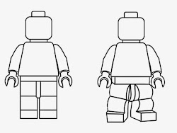lego coloring outline minifigures clipart minifigure pages simple printable legoland silhouette worksheet colouring sheets drawing legos minifig cliparts coloringfree library