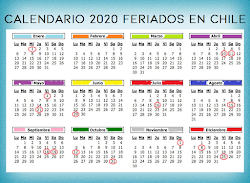 CALENDARIO CHILENO