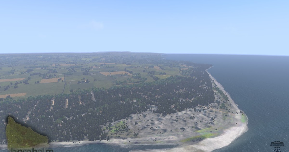 森林が多い Arma 3 用の Bornholm マップ アドオンがヴィジュアル アップグレード対応 弱者の日記^^ Arma 3