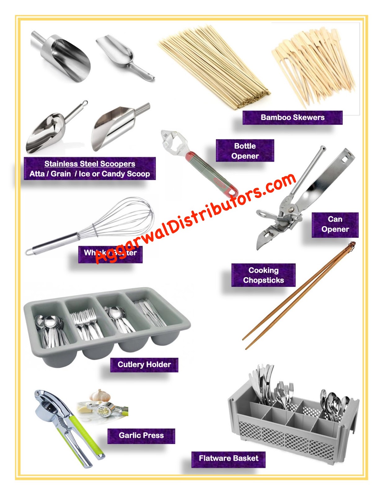 Aggarwal Distributors Kitchen Utensils & Machines