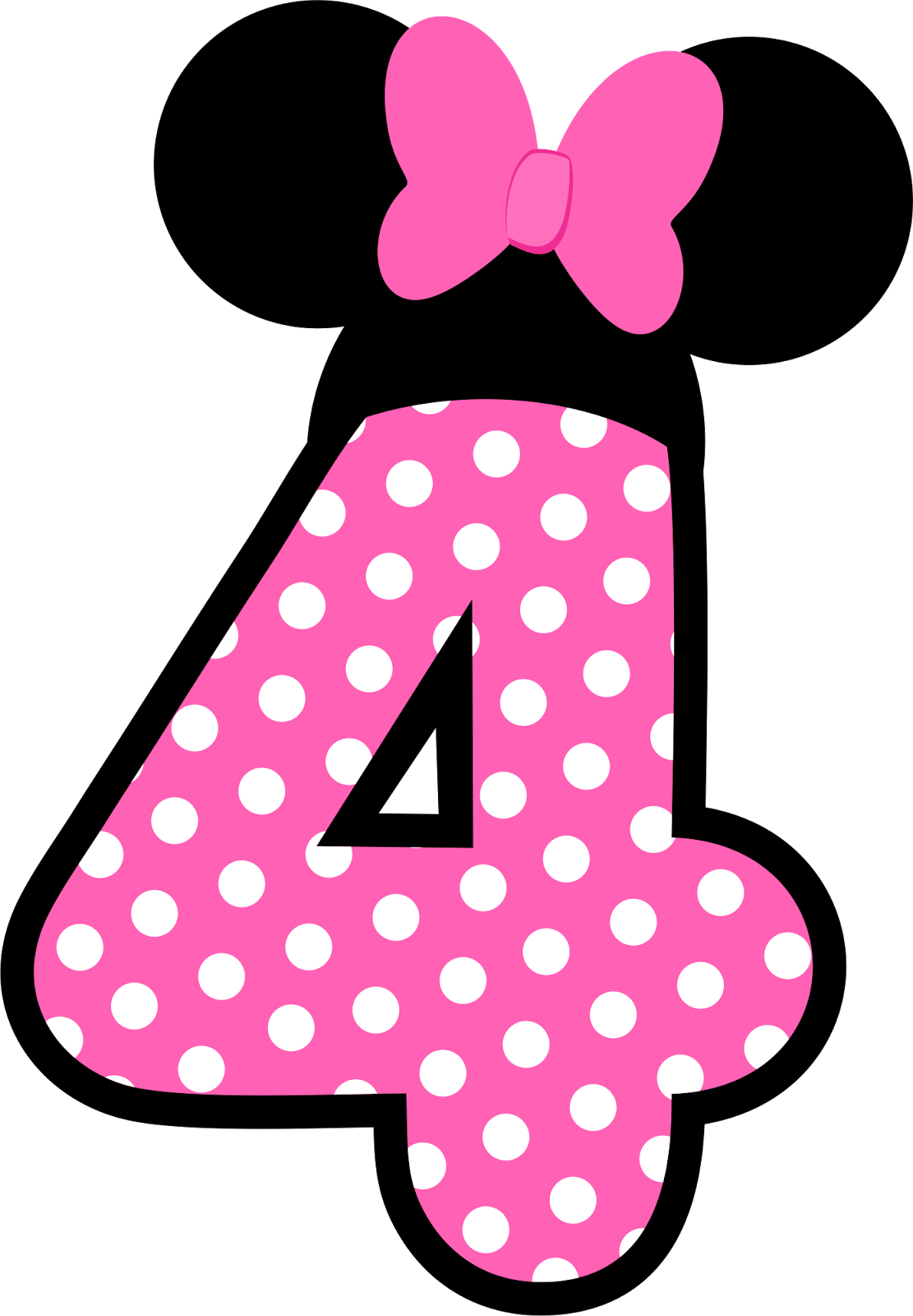 Passatempo da Ana: Números Minnie