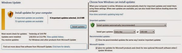 Set your software to automatically install available updates and patches.