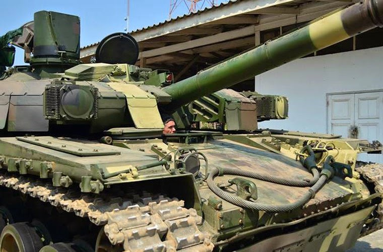 DEFENSE STUDIES: Interior of T-84 Oplot MBT of the Royal Thai Army